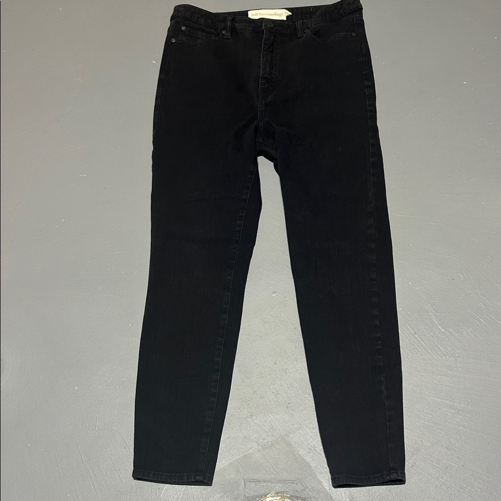 Soft Surroundings Black Stretchy Jeans (Women’s Size 12)
